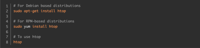 tmux_install_htop