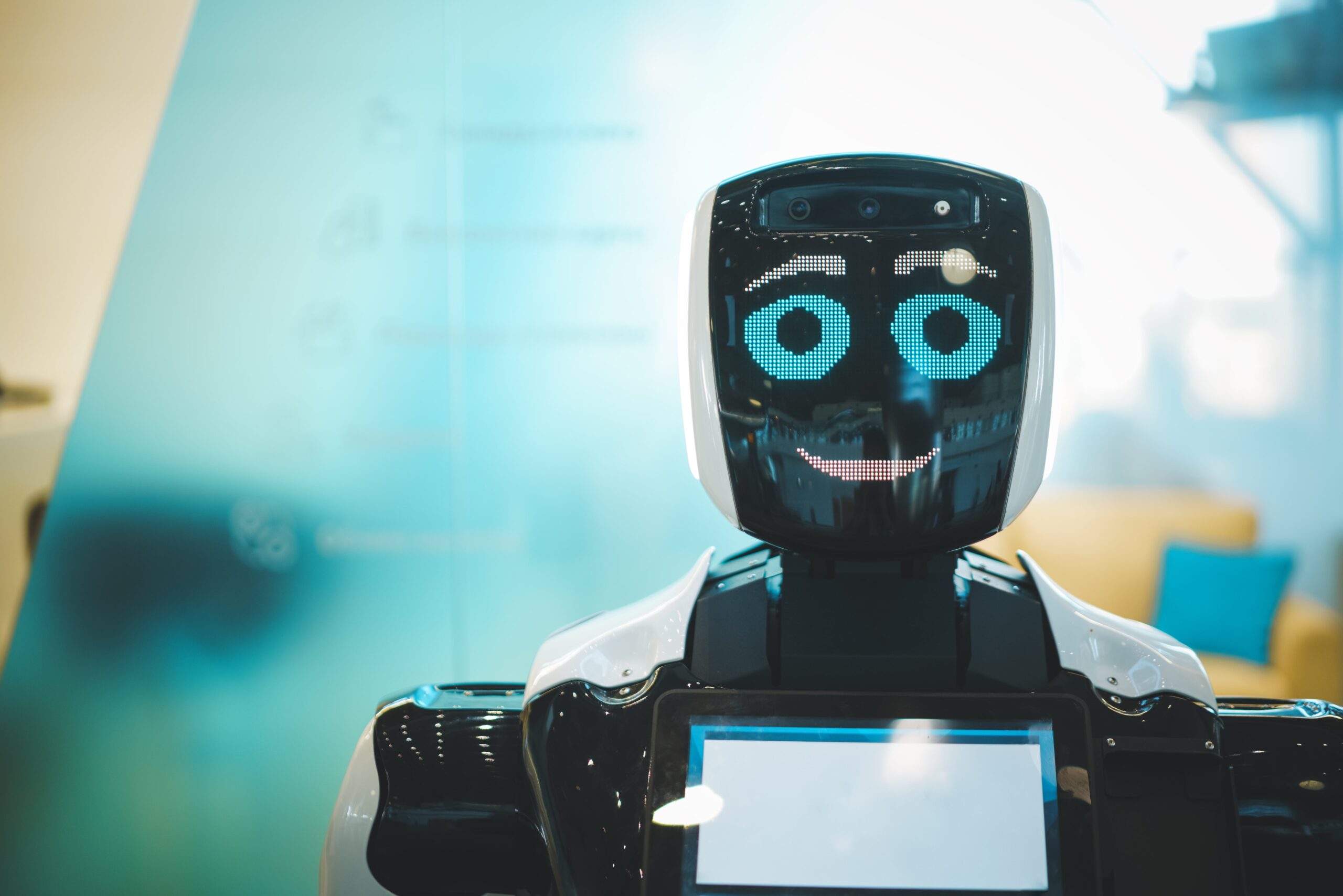 smiling-robot-assistant-with-artificial-intelligence